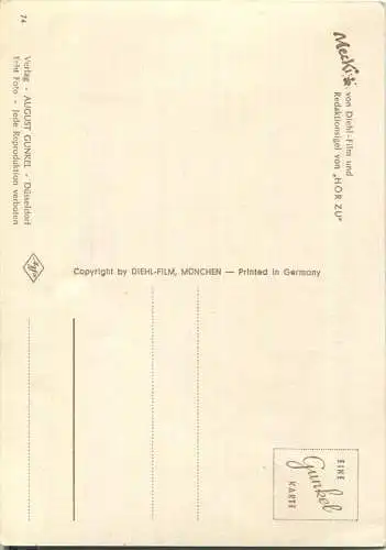Mecki - Ja denkste - Nr. 74 - Schlange - Frosch - Nr. 74 - Verlag August Gunkel Düsseldorf