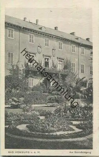 Bad Homburg v. d. H. - Schloßeingang