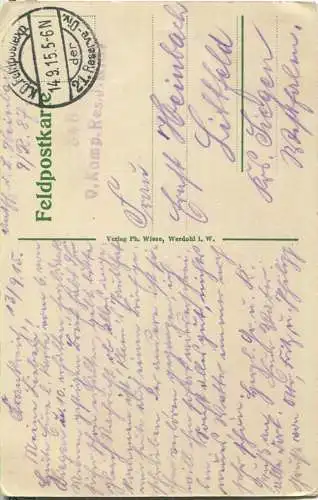 08250 Olizy-Primat - Verlag Ph. Wiese Werdohl - Feldpost