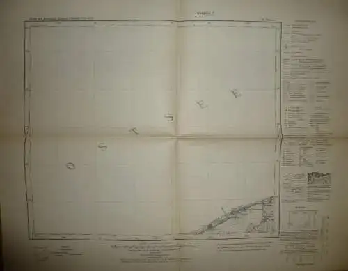 Karte des Deutschen Reiches 1-cm-Karte - 91 Fritzow - Ausgabe F 1938