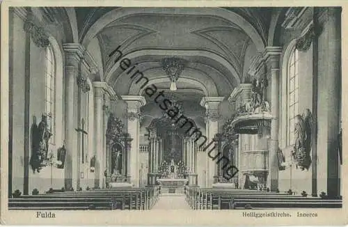 Fulda - Heiliggeistkirche - Verlag Willy Flächsner Frankfurt
