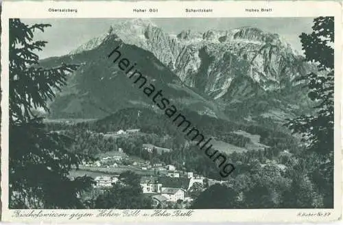 83483 Bischofswiesen - Hohen Göll - Hohes Brett - Verlag Hans Huber Garmisch-Partenkirchen
