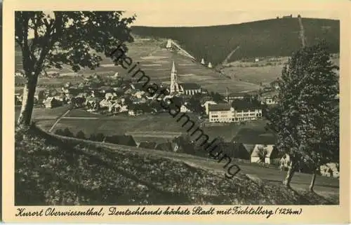 Oberwiesenthal - Foto-Ansichtskarte - Verlag Photohaus Helios Oberwiesenthal