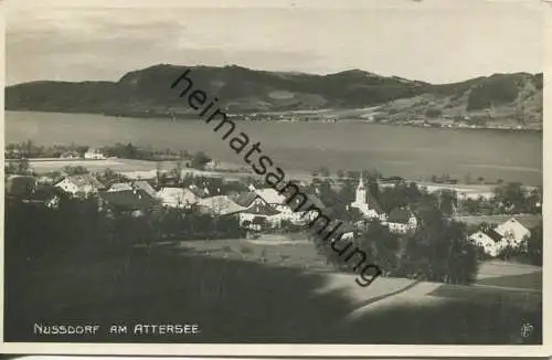 Nussdorf am Attersee - Foto-AK gel. 1928
