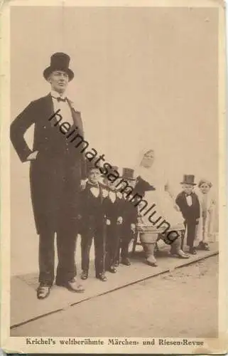 Krichel's Märchen- und Riesen-Revue