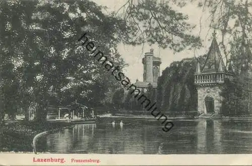 Laxenburg - Franzensburg - Verlag F. Stöckler Laxenburg gel. 1911