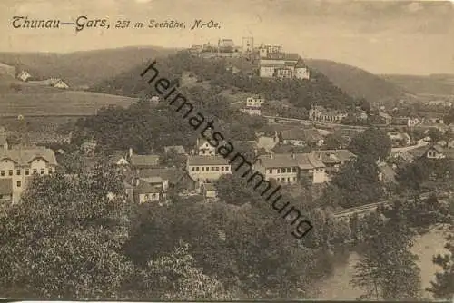 Thunau-Gars - Verlag P. Ledermann Wien 1910 gel. 1911