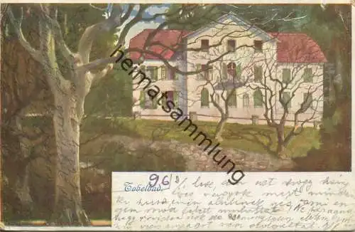 Tobelbad - Künstlerkarte - gel. 1916