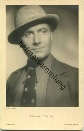 Hermann Thimig - Foto-Ansichtskarte - Ross-Verlag 7155/1