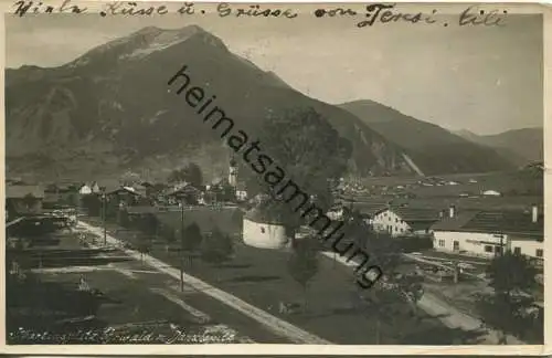 Ehrwald - Foto-AK - Martinsplatz - Verlag Sonnweber Ehrwald gel.