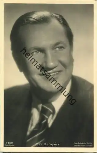Fritz Kampers - Foto-Ansichtskarte - Ross Verlag A 3150/1