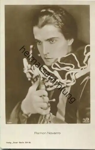 Ramon Novarro - Foto-Ansichtskarte - Ross Verlag 1036/1