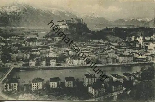 Salzburg - Verlag G. Baldi Salzburg gel. 1909