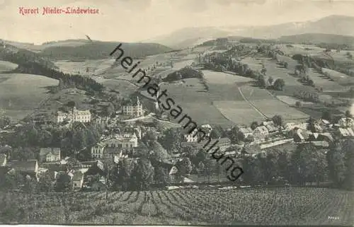 Nieder Lindewiese - Verlag Josef Wagner Freiwaldau gel. 1915