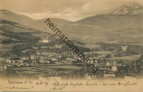 Reichenau an der Rax gel. 1907