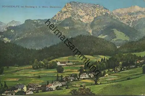 Neuberg an der Mürz - Schneealpe 1912 - gel. 1920