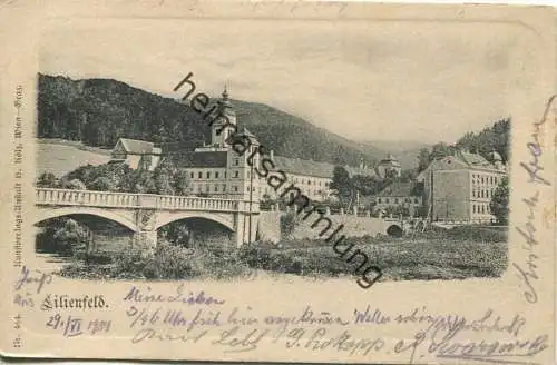Lilienfeld - Verlag H- Kölz Wien-Graz gel. 1901