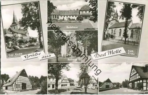 Bad Melle - Kirche - Heimatdorf - Rathaus - Verlag Jakob Krapohl Schloss Hülchrath