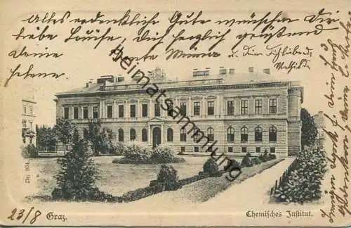 Graz - Chemisches Institut gel. 1905