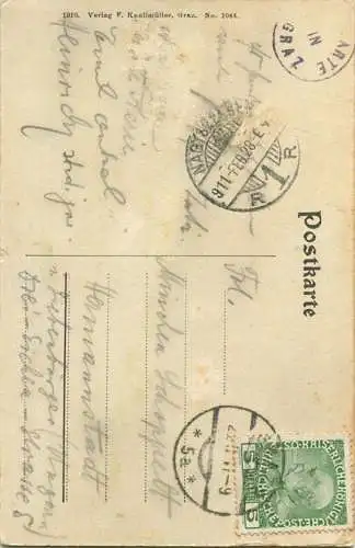 Graz -Hilmwarte - Verlag F. Knollmüller gel. 1911