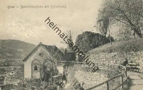 Graz - Starkehäuschen am Schloßberg gel. 1907