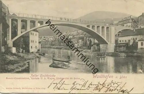 Waidhofen a. Ybbs - Zeller Hochbrücke - Verlag Atelier Schnell Waidhofen