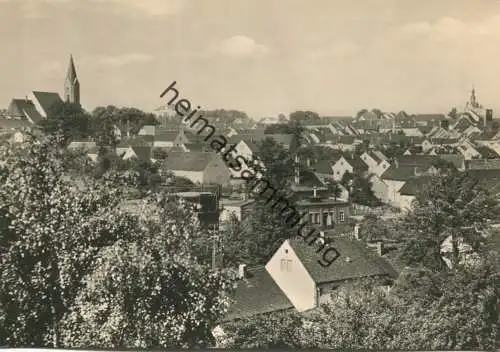 Dahlen - Blick vom Burgberg - Foto-AK-Grossformat 1962 - Verlag VEB Bild und Heimat Reichenbach