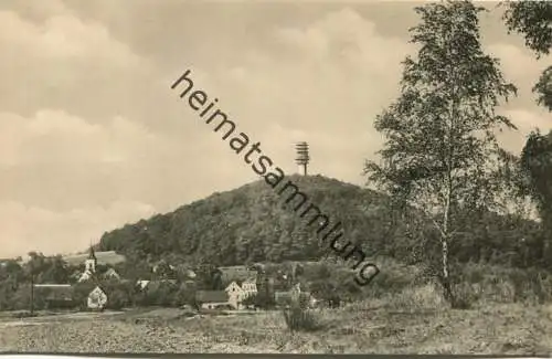 Collm - Blick zum Collmberg - Foto-AK 1962 - Verlag VEB Bild und Heimat Reichenbach