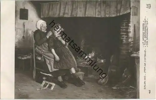 Salon 1910 - Vesse de Cistello - La grand mere