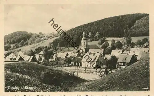 Geising - Foto-AK - Verlag R. Kallmer Zwickau gel. 1963