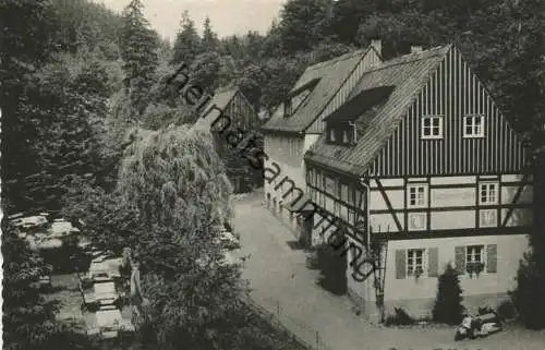 Kleinhennersdorf - Liethenmühle - Foto-AK 60er Jahre - Verlag Dr. A. Weyhmann Königstein