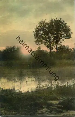 Lüneburger Heide - Sonnenuntergang im Moor
