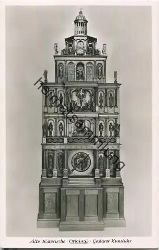 Goslar - Kunstuhr - Foto-Ansichtskarte