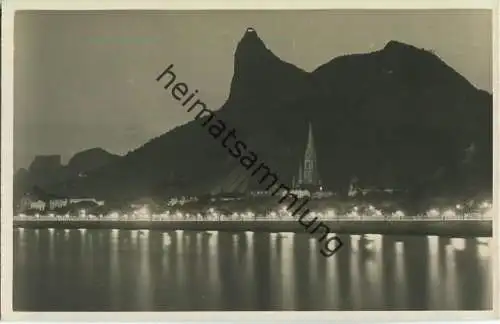 Rio de Janeiro - Praia de Botafogo a noite - Foto-Ansichtskarte