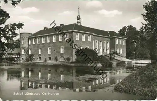 Schloss Lütjesburg - Foto-Ansichtskarte - Verlag Cramers Kunstanstalt Dortmund