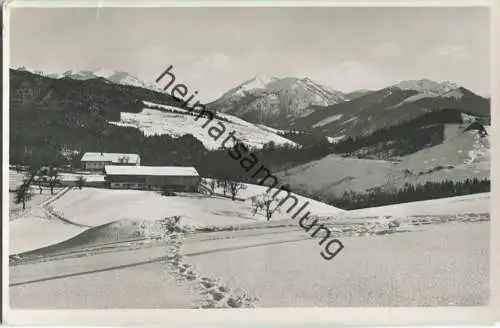 Miesbach - Berghotel Stadelberg - Foto-Ansichtskarte