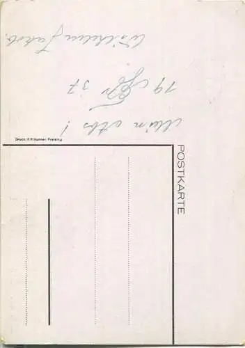 Freising - Absolvia 1937 - Ansichtskarte Großformat