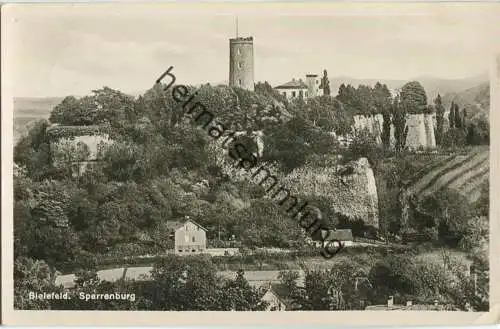 Bielefeld - Sparrenburg - Foto-Ansichtskarte - Feldpost