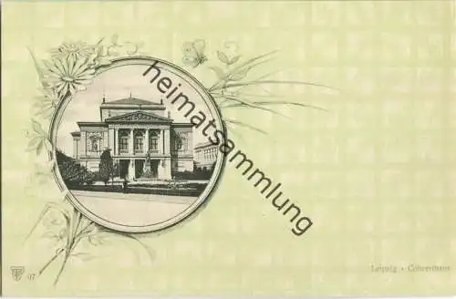 Leipzig - Konzerthaus - Sammlung Wollmann 1899