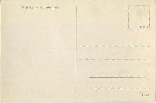 Leipzig - Johannapark