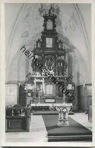 Varel - Kirche - Altar - Foto-Ansichtskarte