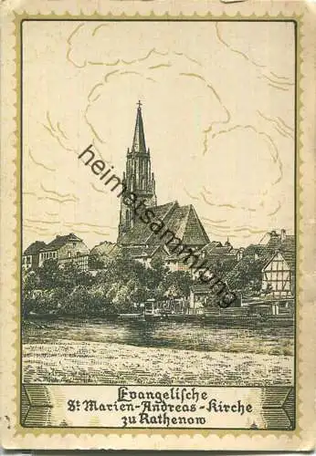 Rathenow - Evangelische St. Marien-Andreas-Kirche