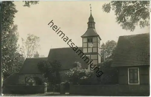 Weisen-Schilde (Prignitz) - Kirche - Foto-Ansichtskarte