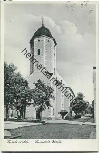 Finsterwalde - Trinitatis-Kirche - Bahnpost