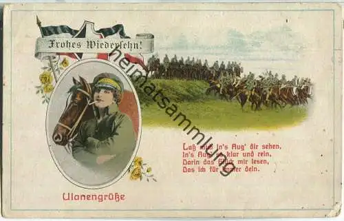 Ulanengrüße - Frohes Wiedersehen 1917