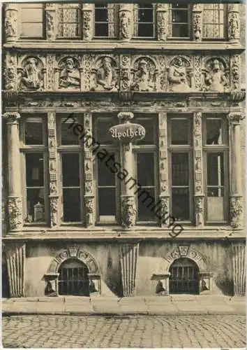 Lemgo - Rats-Apotheke - Bildserie Historische Apotheken Deutschland der Firma C. H. Boehringer Sohn Ingelheim am Rhein