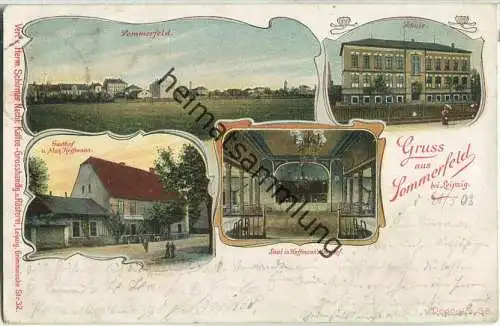 Leipzig - Engelsdorf - Sommerfeld - Gasthof von Max Hoffmann