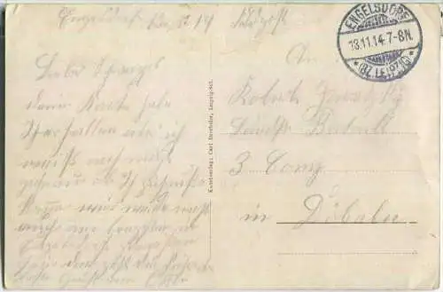 Leipzig - Engelsdorf - Schule - Turnhalle - Gasthof - Feldpost