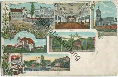 Leipzig - Engelsdorf - Gasthof - Gutshof - Villa - Kirche