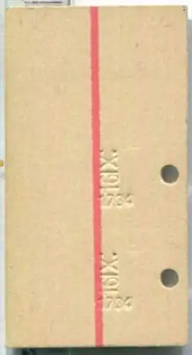 Fahrkarte - Villach Hbf 3 - Schnellzugzuschlag 16-09-1967